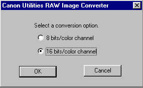 Canon Utilities RAW Image Copnverter
